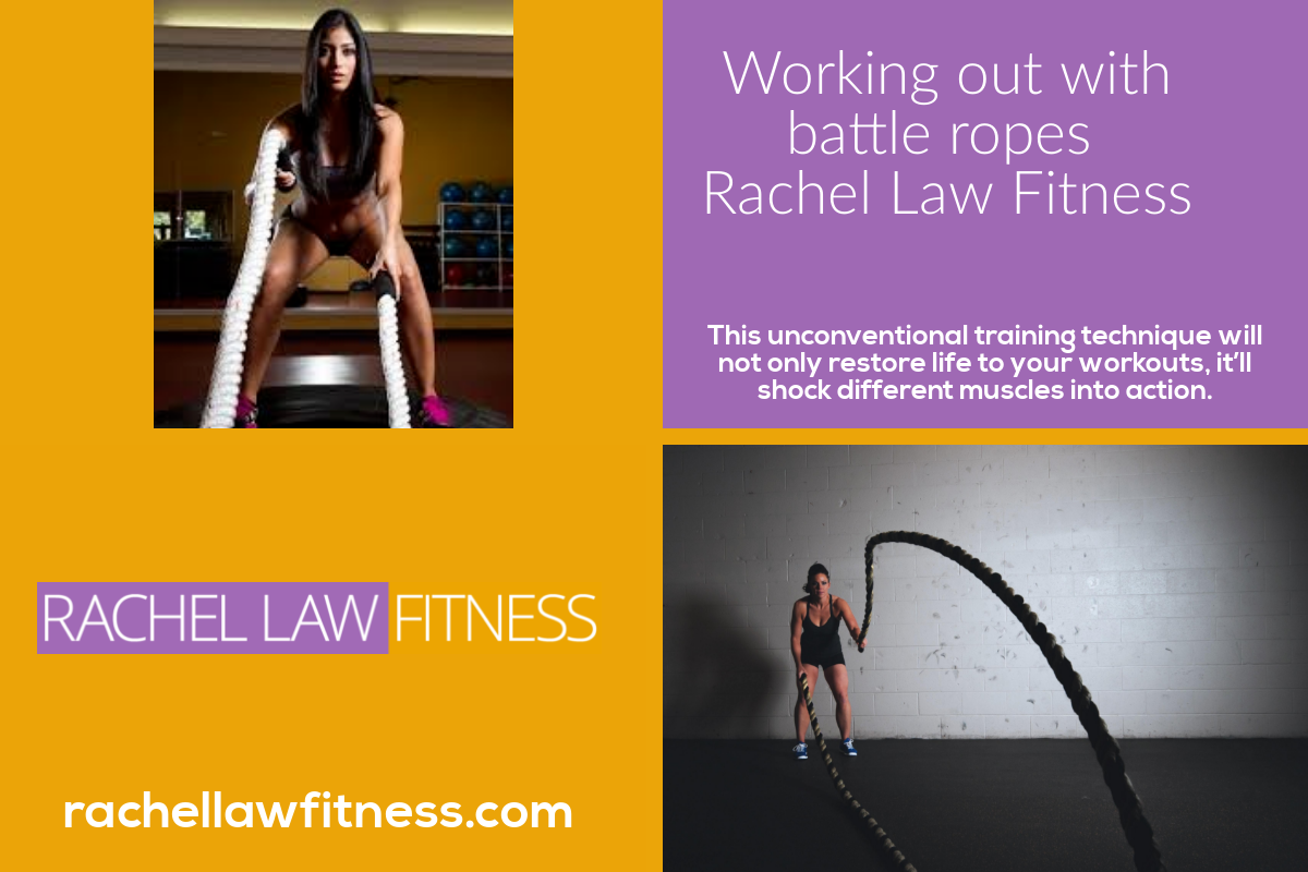 Come and try working out with battle ropes