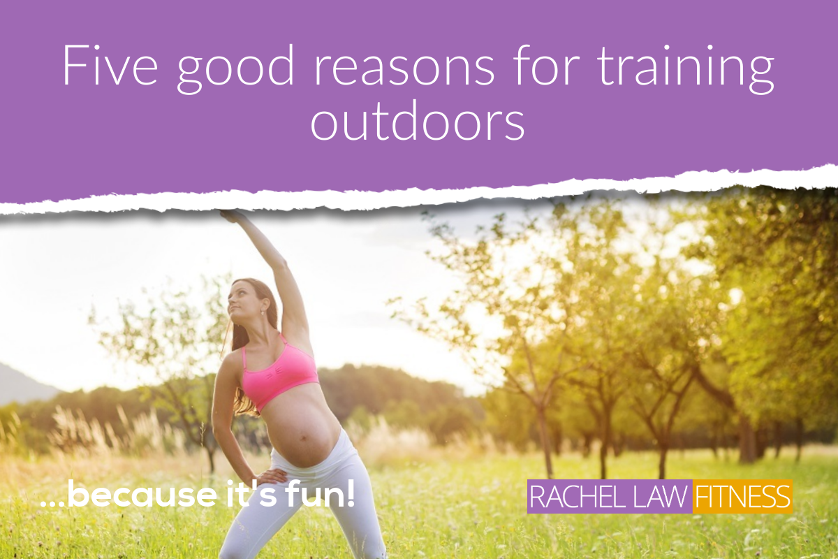 Five good reasons for training outdoors