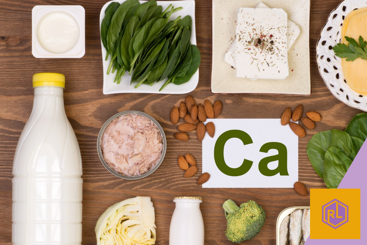 foods which are nturally dens in calcium include dairy products and leafy greens